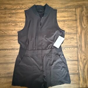 Athleta Black Sleeveless Jumpsuit